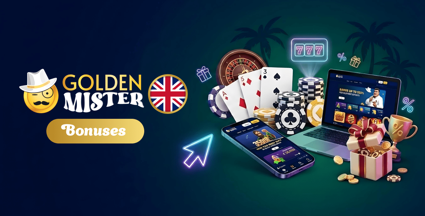 Golden Mister UK Casino offers high and best rewards