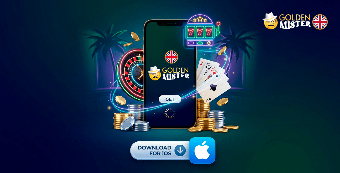 Golden Mister mobile app for iOS