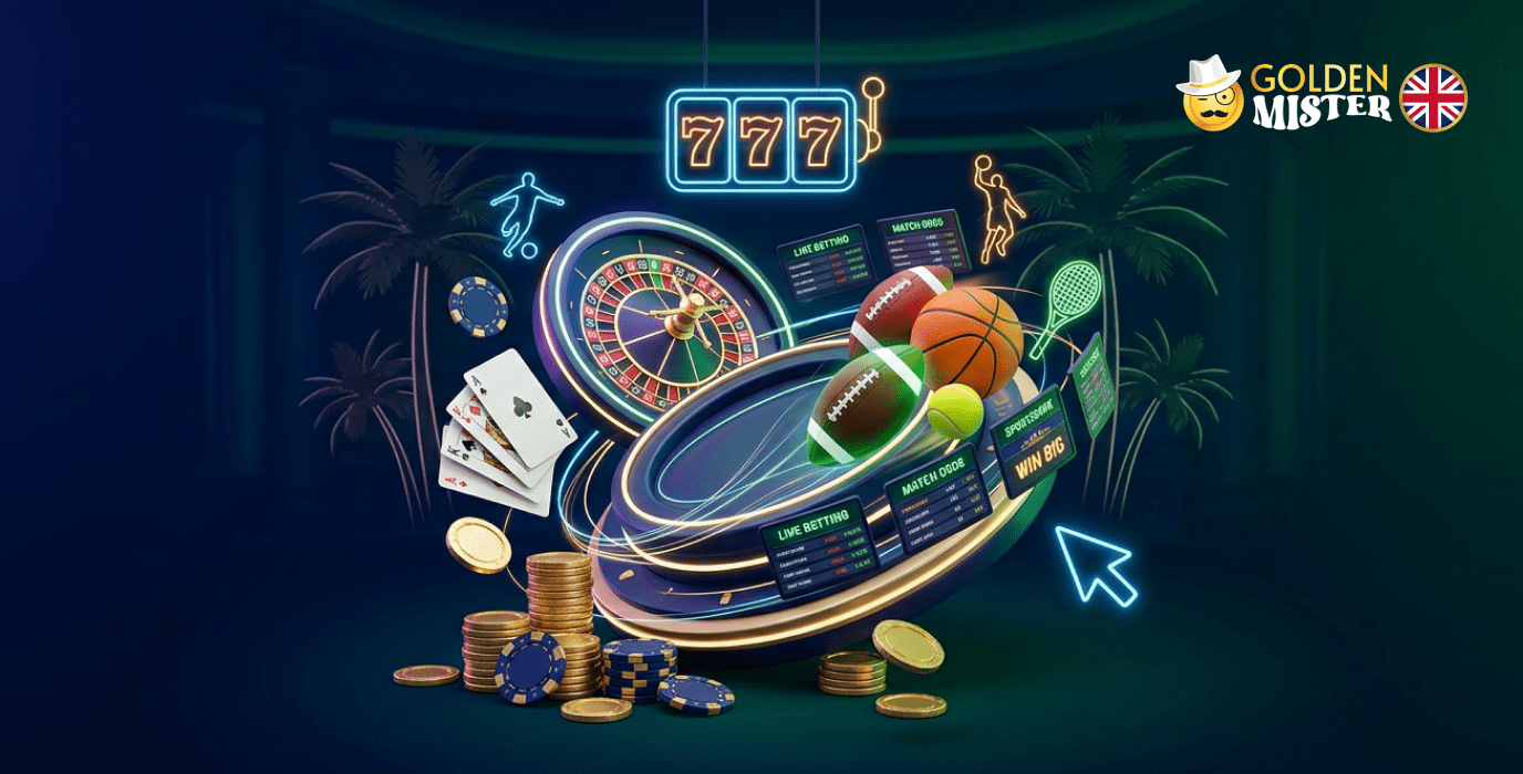 Golden Mister offers sports betting