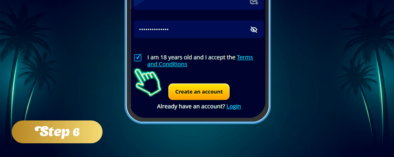 For registration in Golden Mister UK, agree to the rules