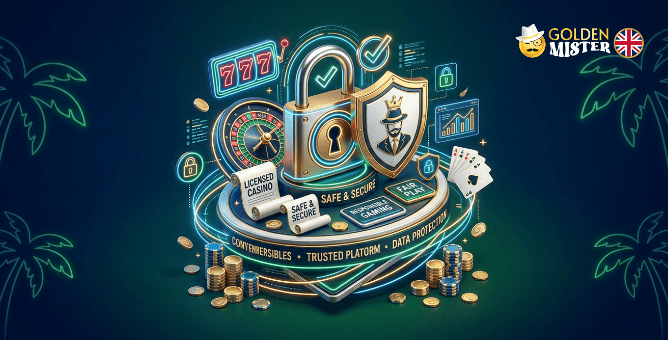 Golden Mister UK offers full security and legality