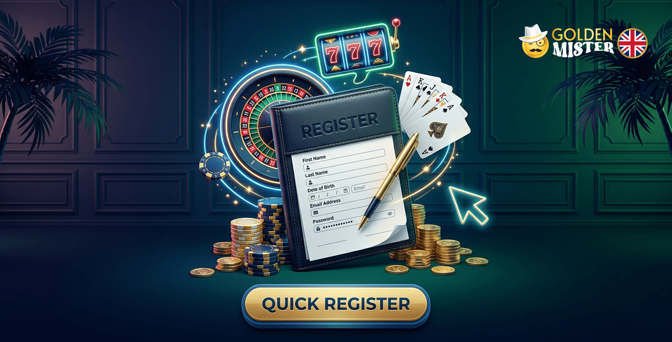 Registration at Golden Mister Casino